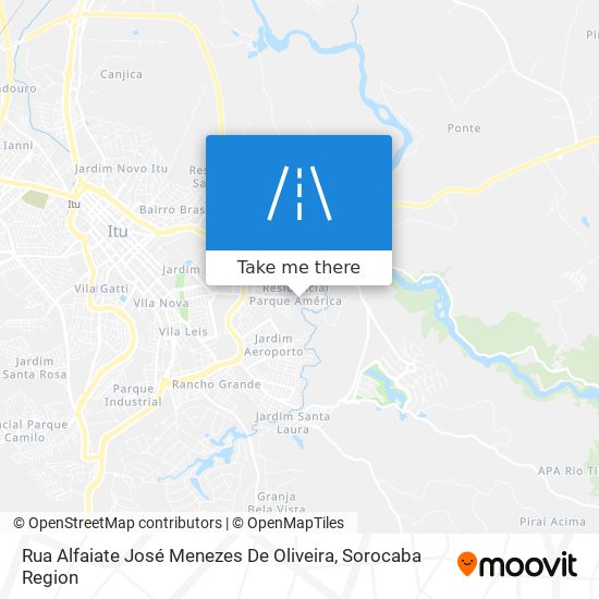 Rua Alfaiate José Menezes De Oliveira map