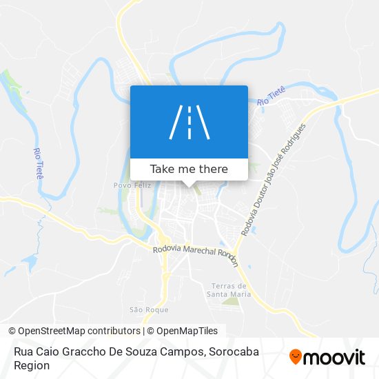 Rua Caio Graccho De Souza Campos map