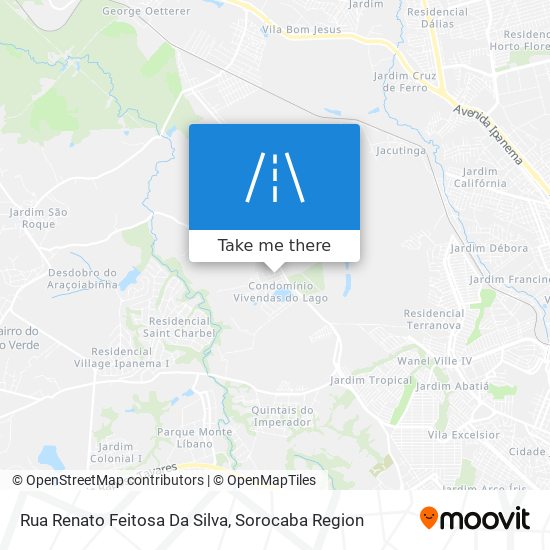 Rua Renato Feitosa Da Silva map