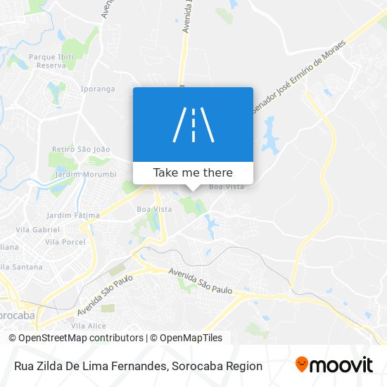 Rua Zilda De Lima Fernandes map