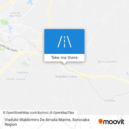 Viaduto Waldomiro De Arruda Marins map