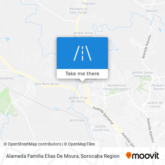 Alameda Família Elias De Moura map