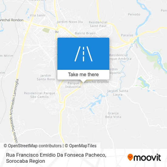 Rua Francisco Emídio Da Fonseca Pacheco map
