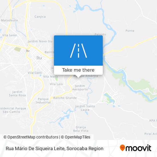 Mapa Rua Mário De Siqueira Leite