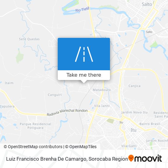 Mapa Luiz Francisco Brenha De Camargo