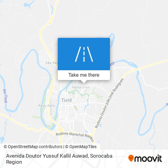 Avenida Doutor Yussuf Kallil Auwad map