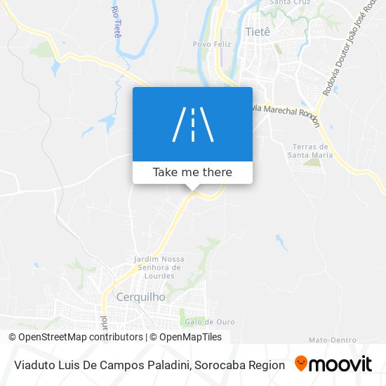 Viaduto Luis De Campos Paladini map