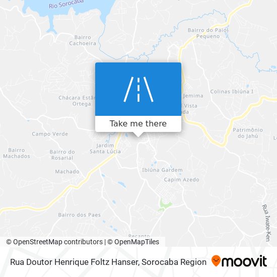 Rua Doutor Henrique Foltz Hanser map