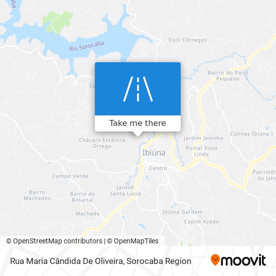 Rua Maria Cândida De Oliveira map