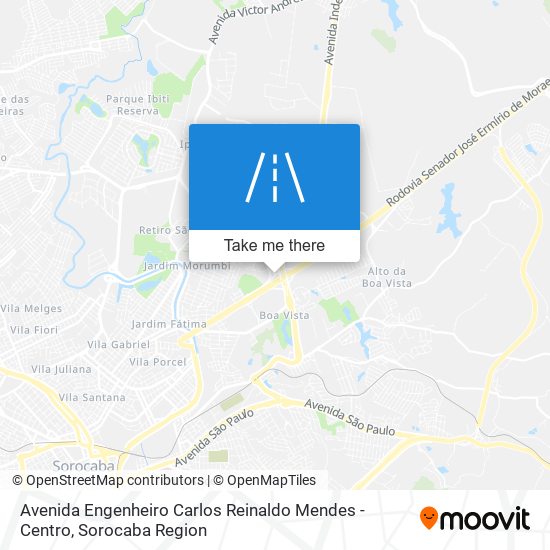 Avenida Engenheiro Carlos Reinaldo Mendes - Centro map