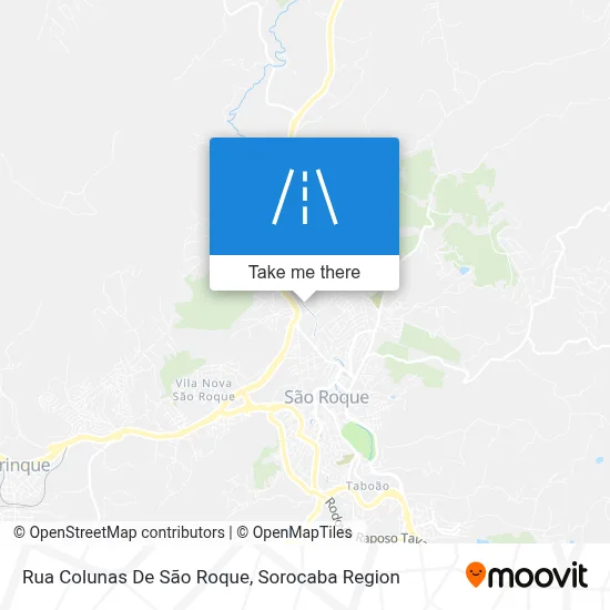 Rua Colunas De São Roque map