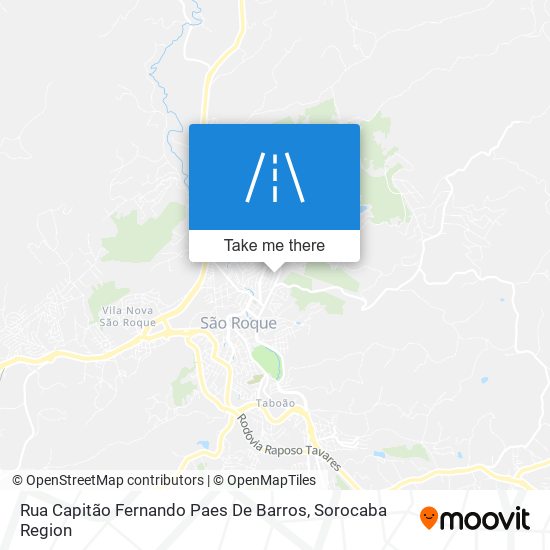 Rua Capitão Fernando Paes De Barros map