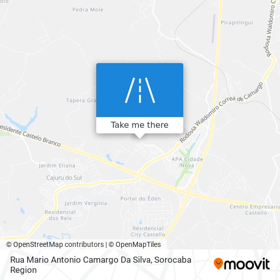 Rua Mario Antonio Camargo Da Silva map