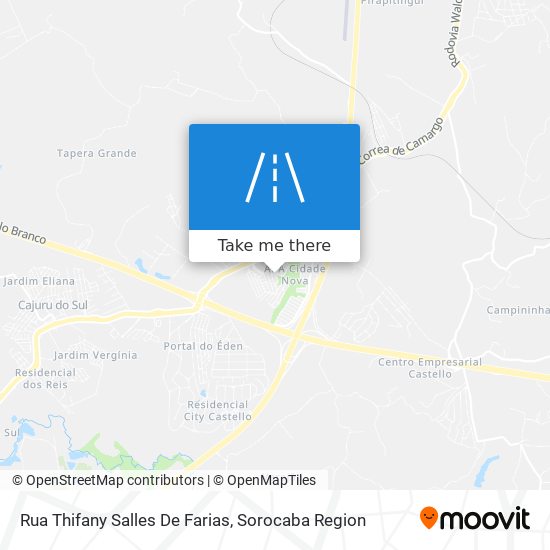 Rua Thifany Salles De Farias map