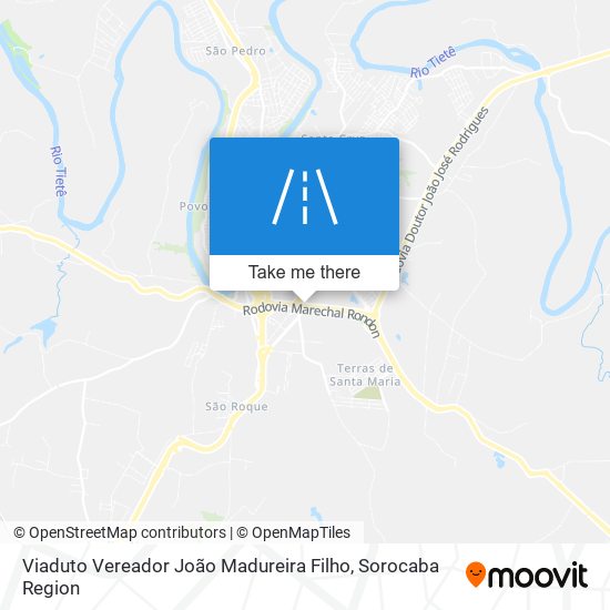 Viaduto Vereador João Madureira Filho map