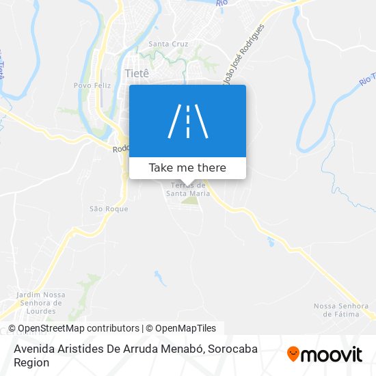 Avenida Aristides De Arruda Menabó map