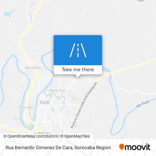 Rua Bernardo Gimenez De Cara map
