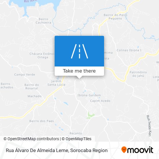 Rua Álvaro De Almeida Leme map