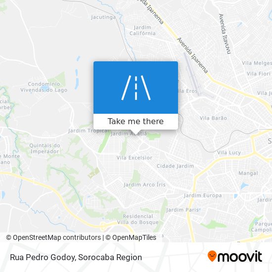 Rua Pedro Godoy map