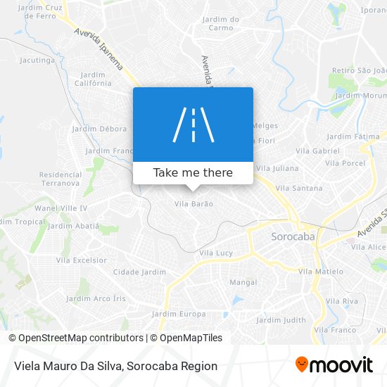 Mapa Viela Mauro Da Silva