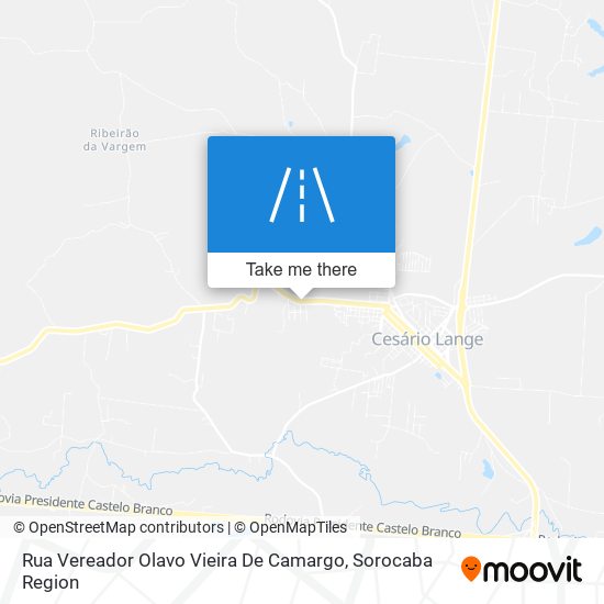 Rua Vereador Olavo Vieira De Camargo map