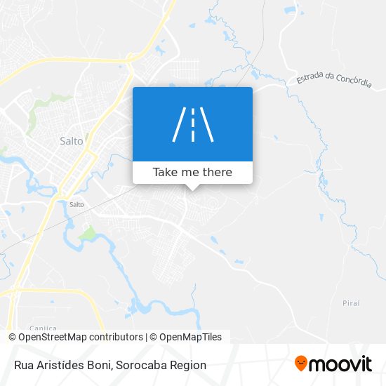 Rua Aristídes Boni map