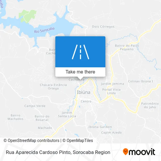 Rua Aparecida Cardoso Pinto map