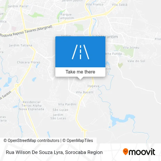 Rua Wilson De Souza Lyra map