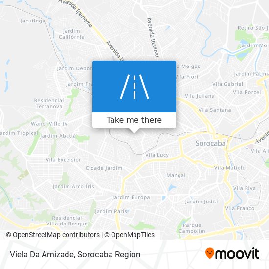 Viela Da Amizade map