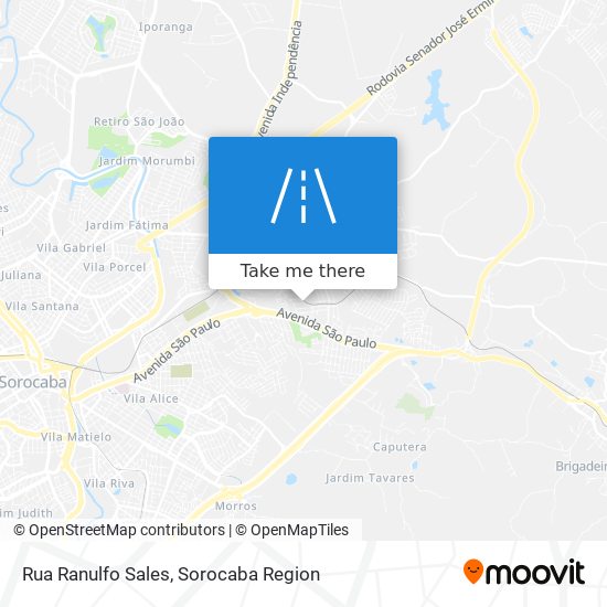 Rua Ranulfo Sales map