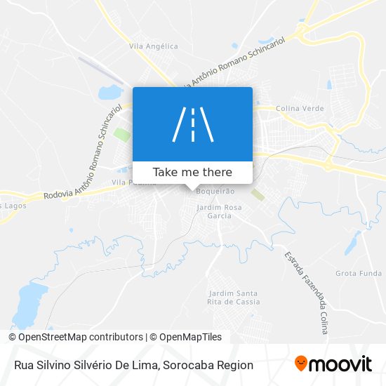 Rua Silvino Silvério De Lima map