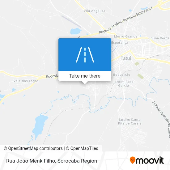 Rua João Menk Filho map