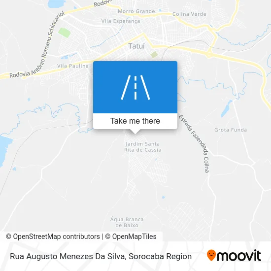 Rua Augusto Menezes Da Silva map