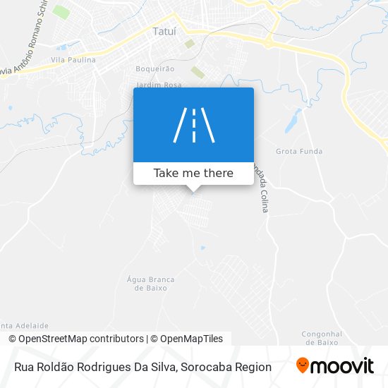 Rua Roldão Rodrigues Da Silva map