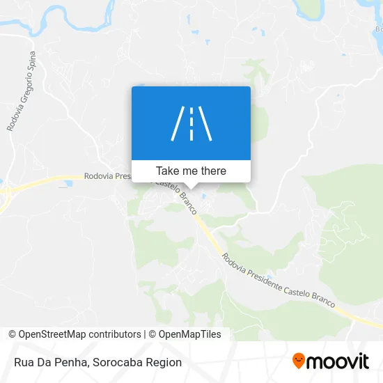 Rua Da Penha map