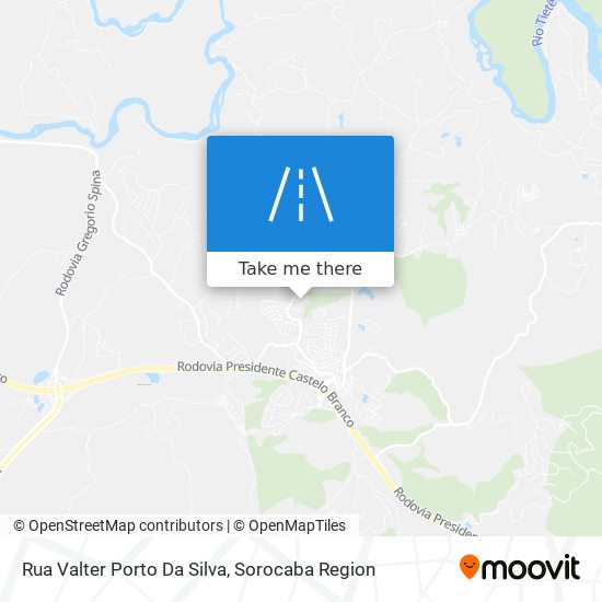 Rua Valter Porto Da Silva map