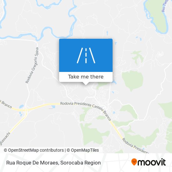 Rua Roque De Moraes map