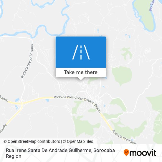 Rua Irene Santa De Andrade Guilherme map