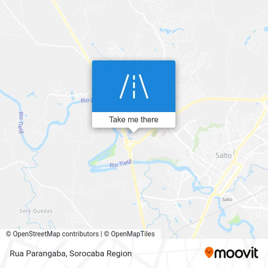 Rua Parangaba map