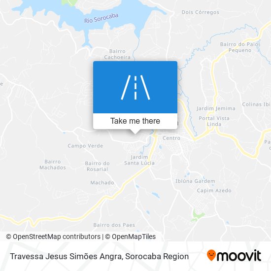 Travessa Jesus Simões Angra map