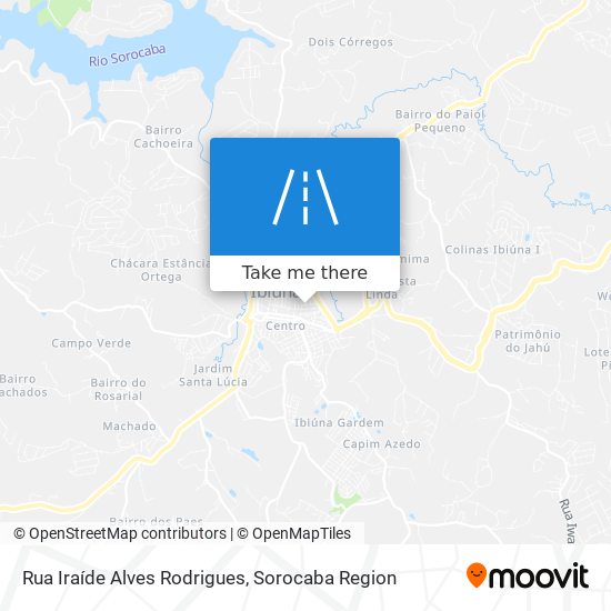 Rua Iraíde Alves Rodrigues map