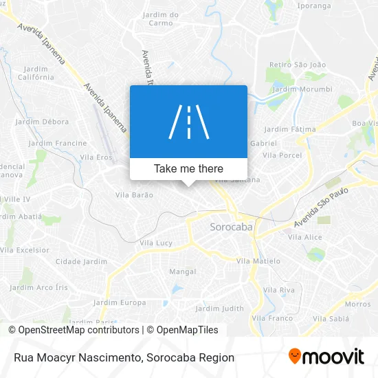 Rua Moacyr Nascimento map