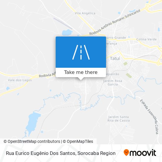 Rua Eurico Eugênio Dos Santos map