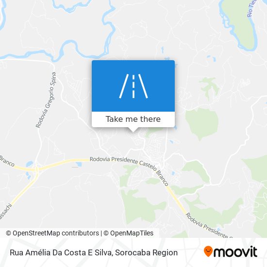 Rua Amélia Da Costa E Silva map