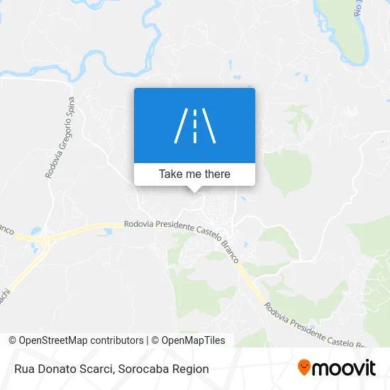 Rua Donato Scarci map