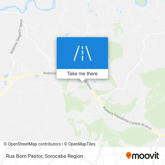 Rua Bom Pastor map