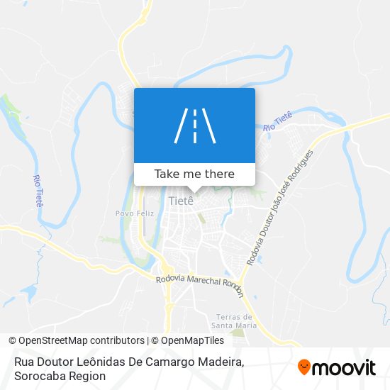 Rua Doutor Leônidas De Camargo Madeira map