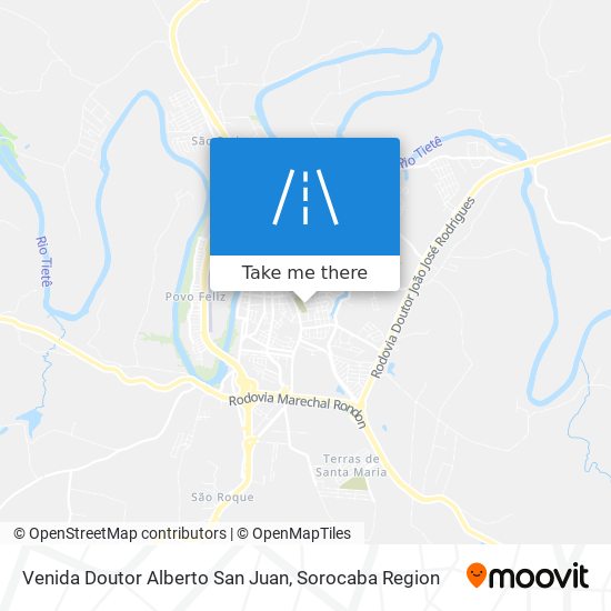 Venida Doutor Alberto San Juan map