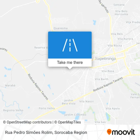 Rua Pedro Simões Rolim map