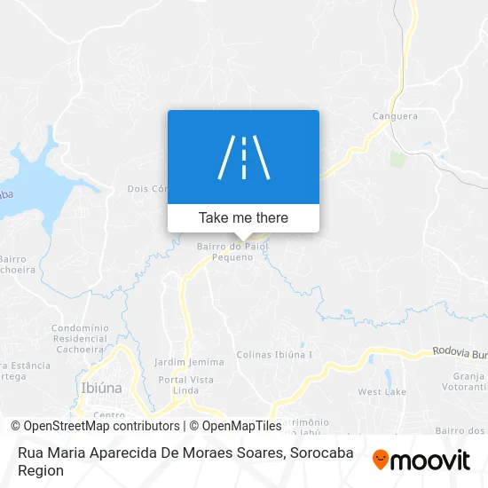 Rua Maria Aparecida De Moraes Soares map